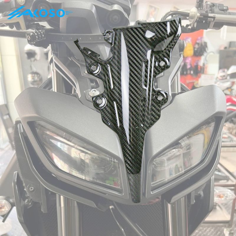 AKOSO 2017-2020 Yamaha MT-09 FZ09 Front Headlight Center Cover Instrument Frame Upper Fairing