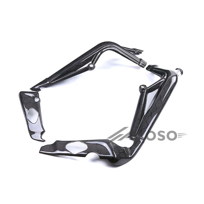 AKOSO 2016-2021 Triumph Street Triple Carbon Fiber Fairing Frame Cover Side Panel