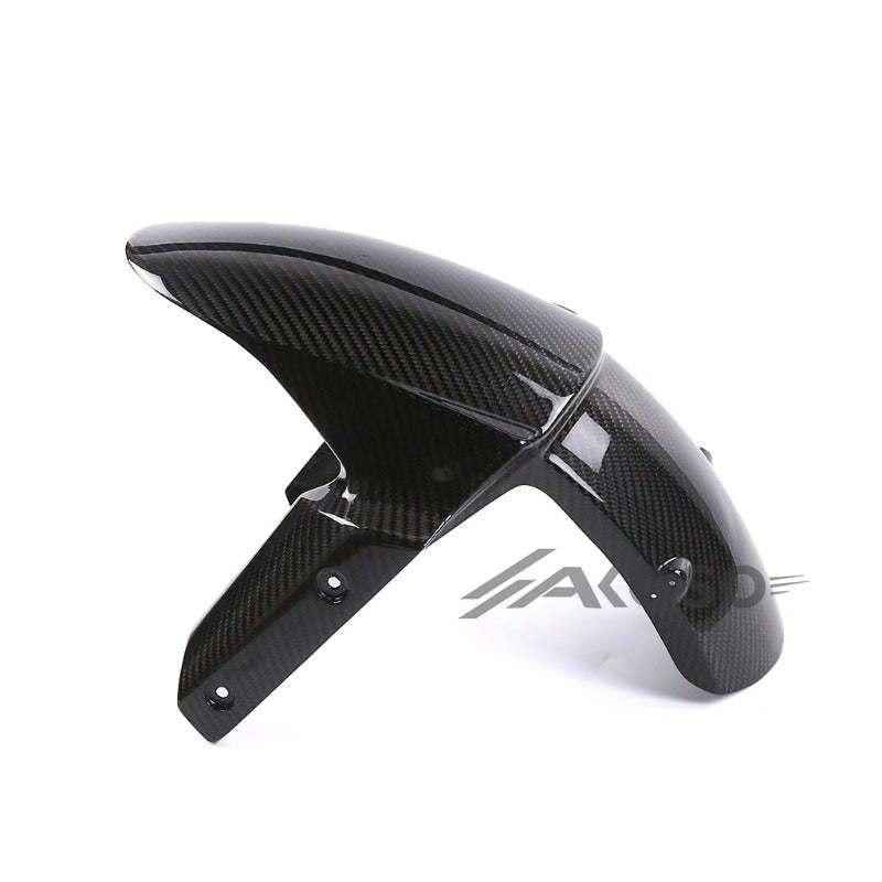 AKOSO 2013-2018 Kawasaki Ninja ZX-6R Carbon Fiber Front Wheel Fender Hugger Mudguard