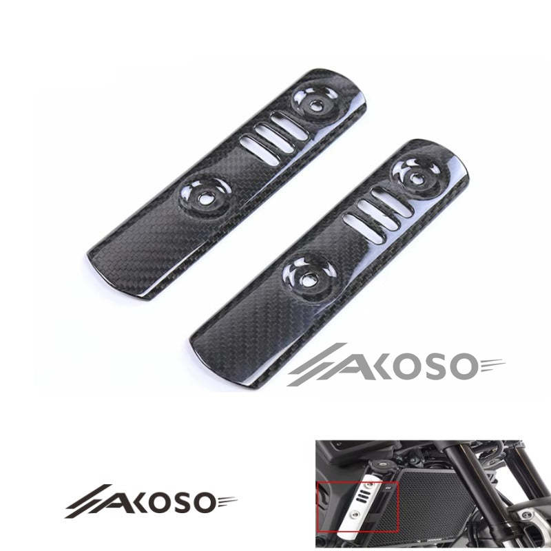 AKOSO 2016+ Yamaha XSR 900 Carbon Fiber Radiator Side Cover Side Panel Fairing