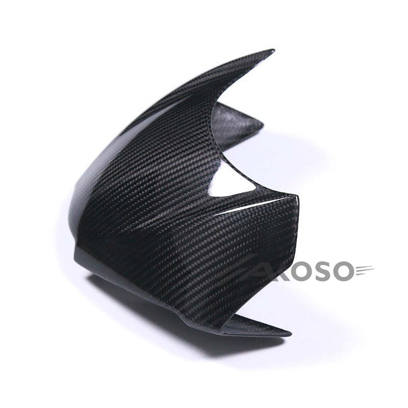 AKOSO 2016-2021 Triumph Triple 765 RS Carbon Fiber Motorcycle Front Windshield Cover