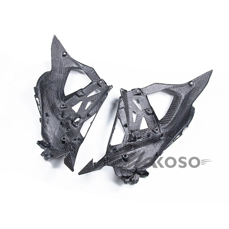 AKOSO 2024+ Kawasaki ZX-6R 636 Carbon Fiber Inner Side Fairing Parts