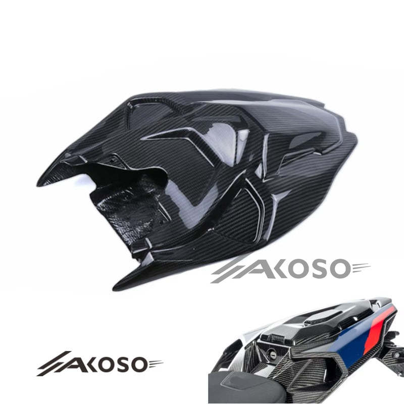 AKOSO 2019-2022 BMW S1000RR Carbon Fiber Motorcycle Rear Passenger Seat Cover Fairing