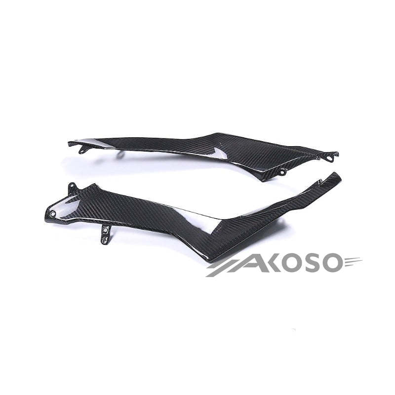 AKOSO 2021-2024 Honda CBR1000RR-R Carbon Fiber Tank Side Panels Motorcycle Surframe Cover Fairing Kits