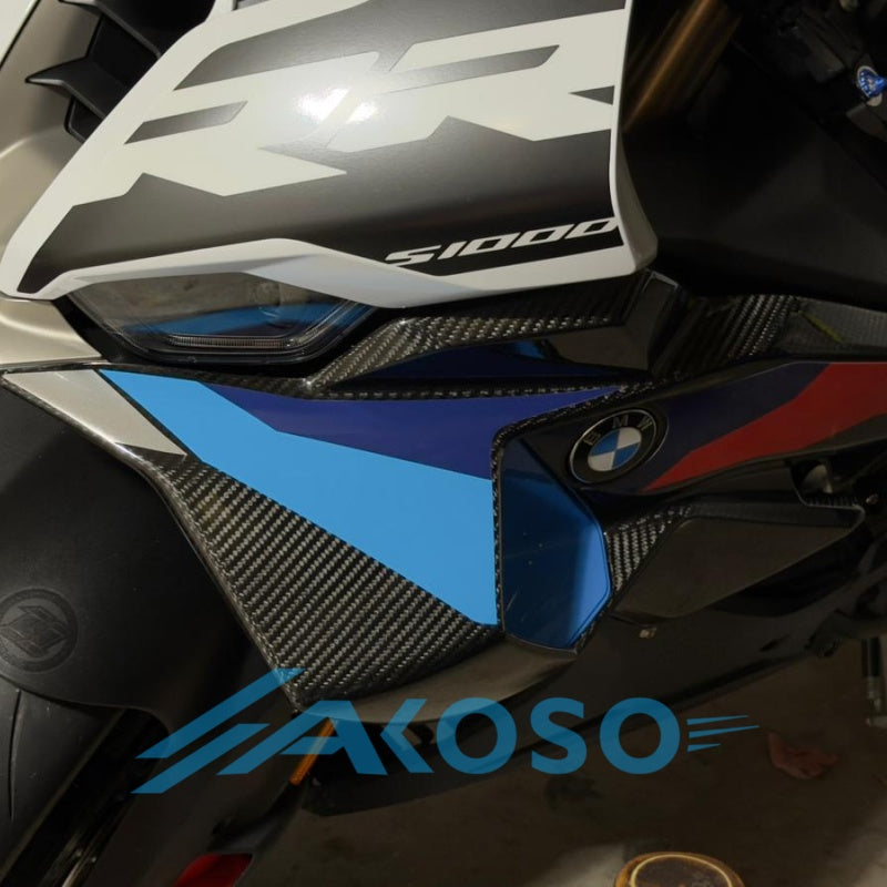 AKOSO 2025+ BMW S1000RR Carbon Fiber Front Upper Side Panel Winglets F