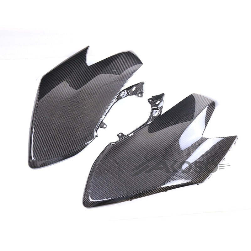 AKOSO 2017-2024 Yamaha Tmax 560 Carbon Fiber Front Headlight Side Panel Cover Fairings