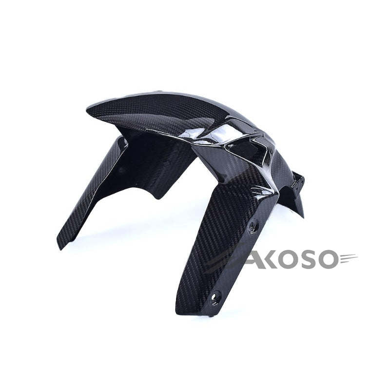 AKOSO 2019+ Kawasaki Ninja ZX-6R 636 Carbon Fiber Front Fender Hugger Mudguard