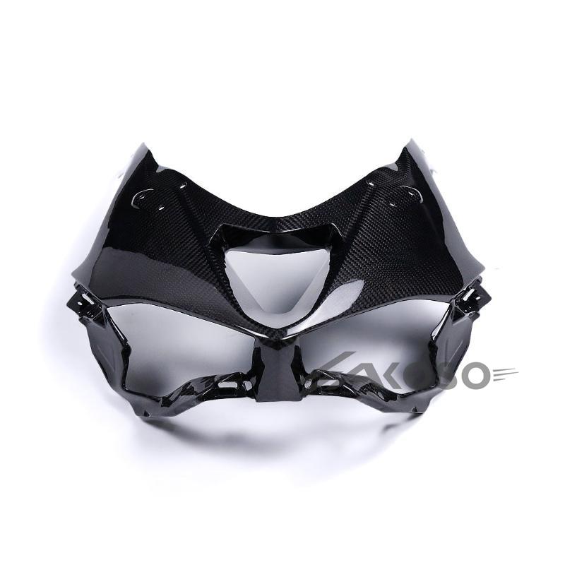 AKOSO 2024+ Kawasaki ninja ZX6R 636 Carbon Fiber Front Nose Headlight Cover Fairing