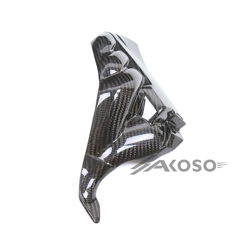 AKOSO 2020-2024 Yamaha R1 R1M Carbon Fiber ECU Engine Cover Panel Fairings