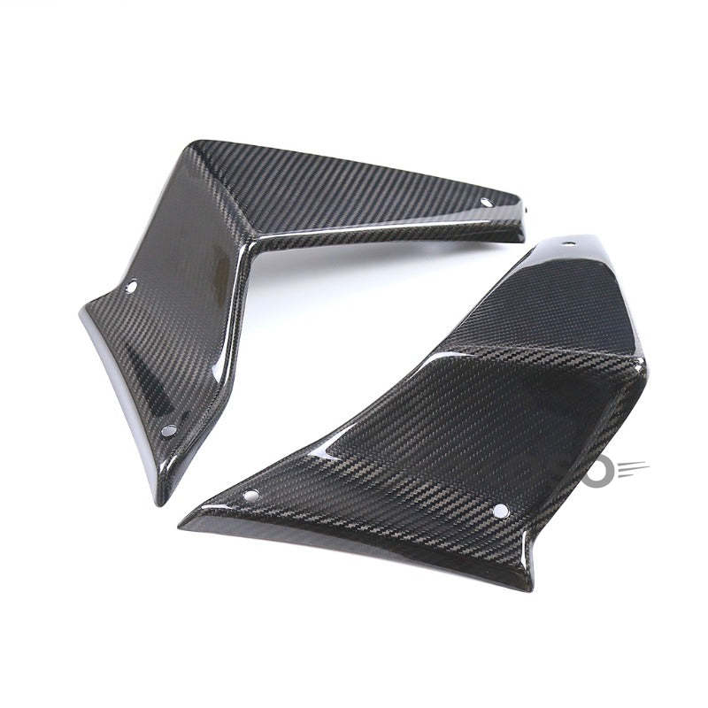 AKOSO 2021- 2024 Yamaha MT09 FZ09 Carbon Fiber Winglets Side Spoilers Fixed Fairing