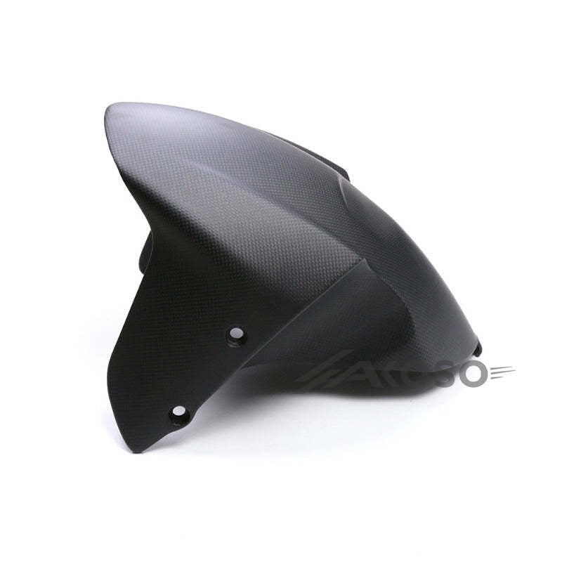 AKOSO 2023 Ducati Diavel V4 Carbon Fiber Motorcycle Front Fender Fairing