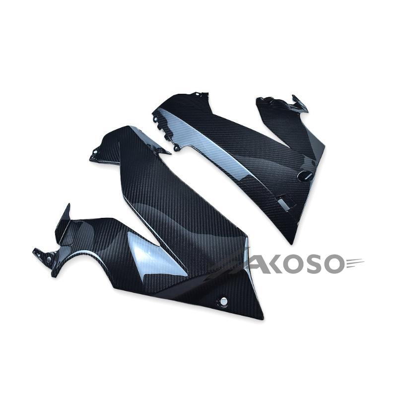 AKOSO 2019+ Honda CB650R CBR650R Carbon Fiber Belly Pan Engine Spoiler Lower Fairing Body Frame Panel