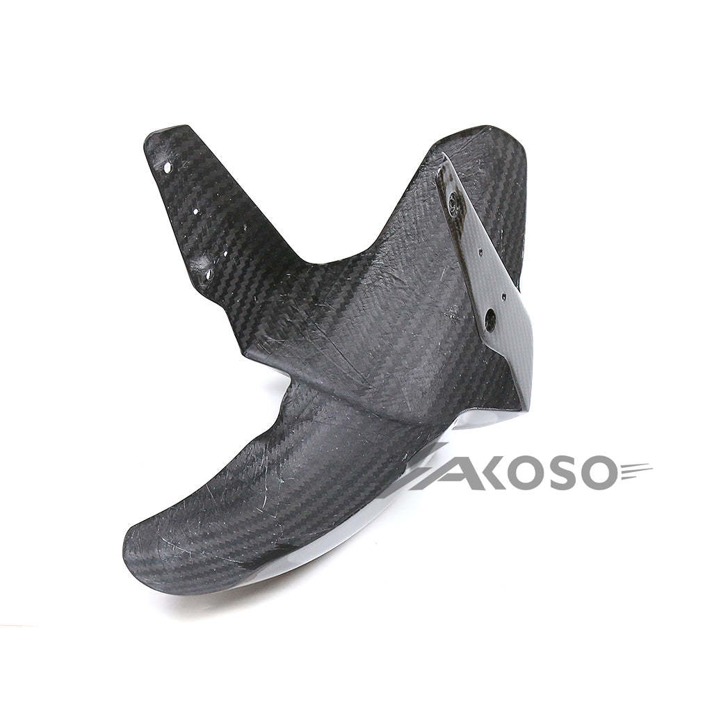 AKOSO 2021-2023 Aprilia GPR257R Front Fender Carbon Fiber Mudguard Splash Hugger Wheel Cover