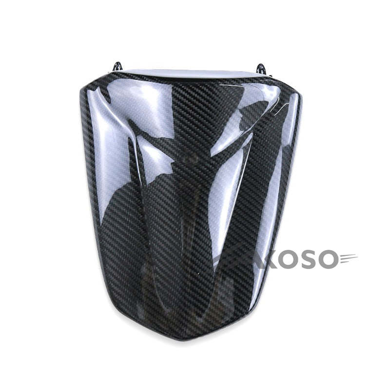 AKOSO 2019+ Honda CB650R CBR650R Carbon Fiber Rear Seat Cowl Pillion Passenger Cowl Seat Cover Fairing