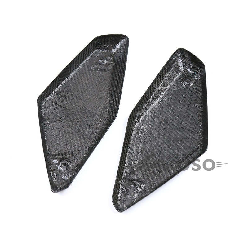 AKOSO 2014-2018 Honda CB650F CBR650F Carbon Fiber Fuel Tank Side Panel Cover Fairings