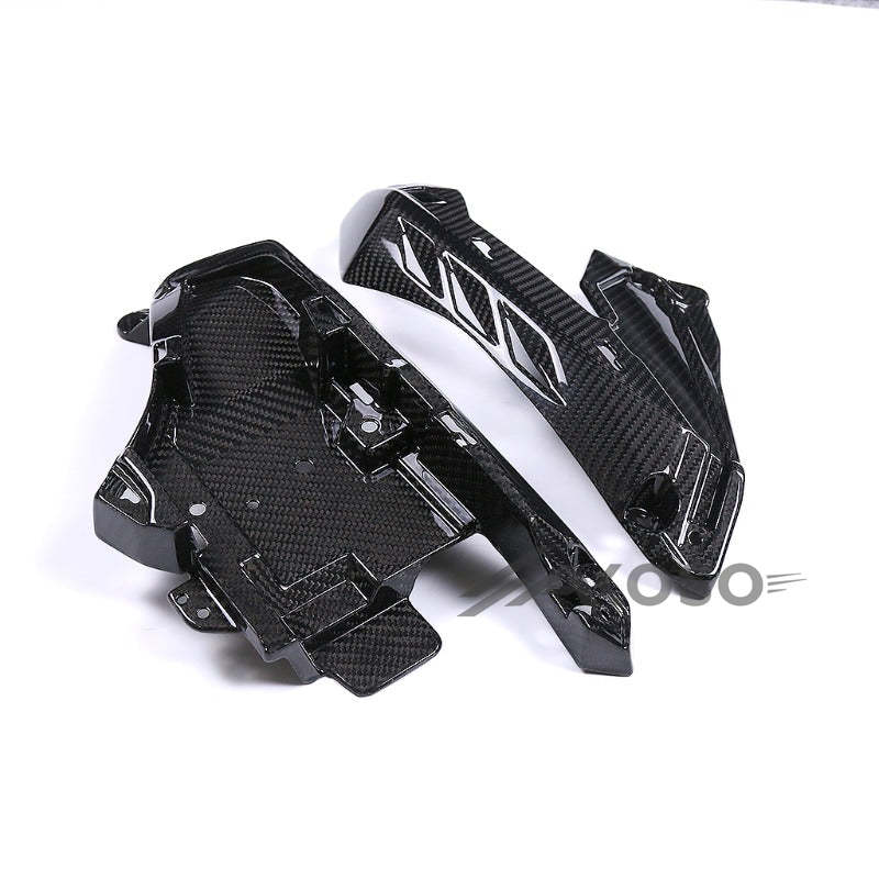 AKOSO 2022-2024 Yamaha MT10 FZ10 Carbon Fiber Under Air Intake Fairing Side Panels Motorcycle