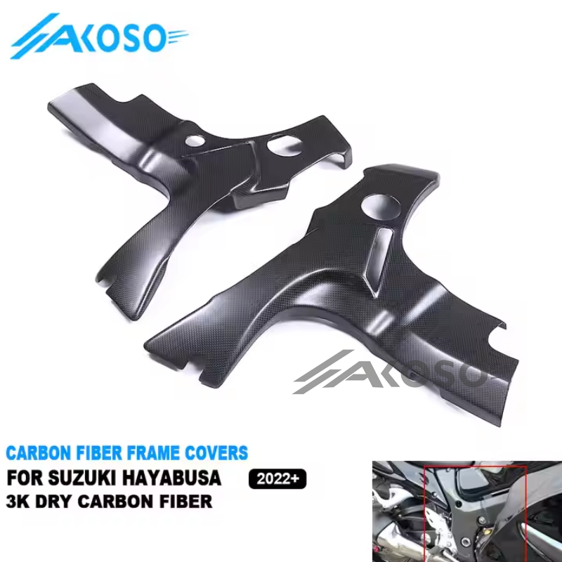 AKOSO 2022+ Suzuki Hayabusa GSX-1300R Gen 3 Carbon Fiber Body Frame Cover Fairings Parts