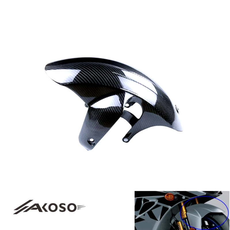 AKOSO Suzuki GSXR1000 2017+ Carbon Fiber Front Fender - AKOSO