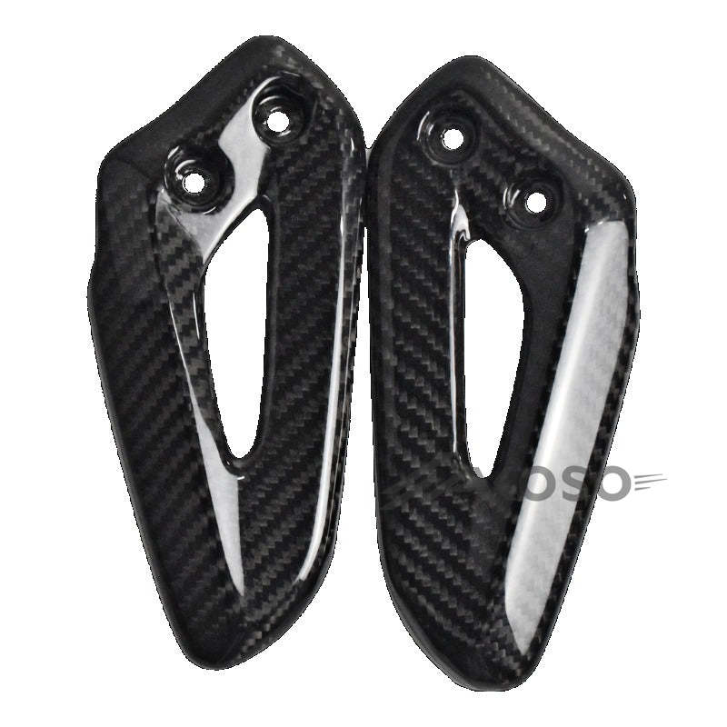 AKOSO 2019-2023 Triumph Speed Twin 1200 Carbon Fiber Rear Guard Pedal Motorcycle Accessories