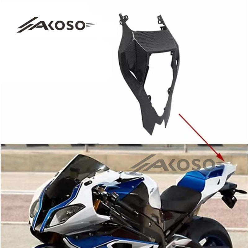 AKOSO 2009-2014 BMW S1000RR Carbon Fiber Custom Parts Motorcycle Rear Tail Cowl Fairing