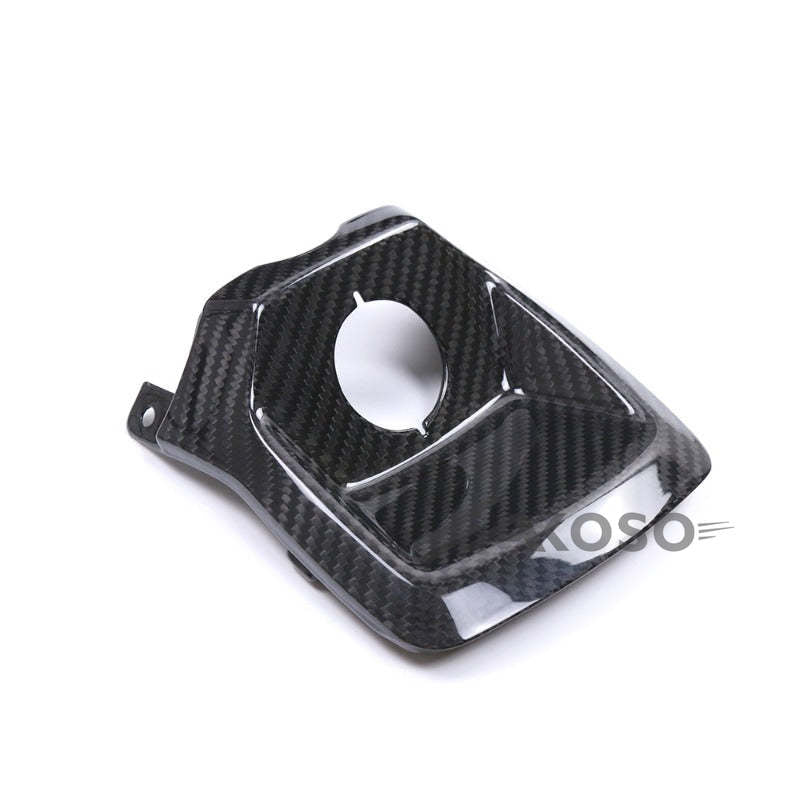 AKOSO CFMOTO 800NK 2023-2024 Carbon Fiber Accessories Motorcycle Key Switch Ignition Cover Fairing