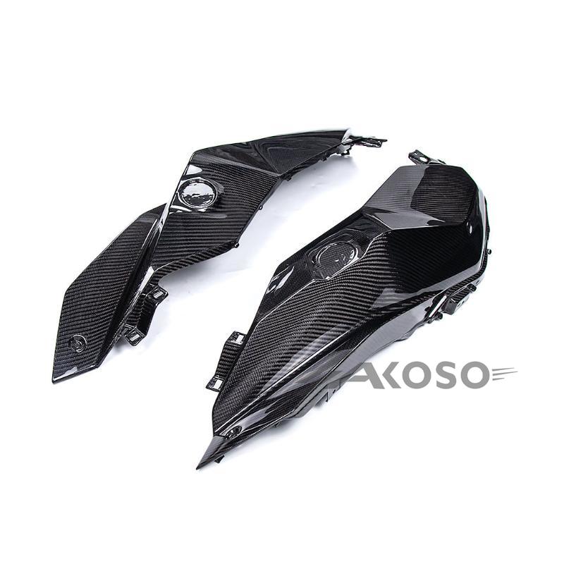 AKOSO 2020-2024 BMW F900XR 100% Carbon Fiber Tank Cover Side Panels Fairing