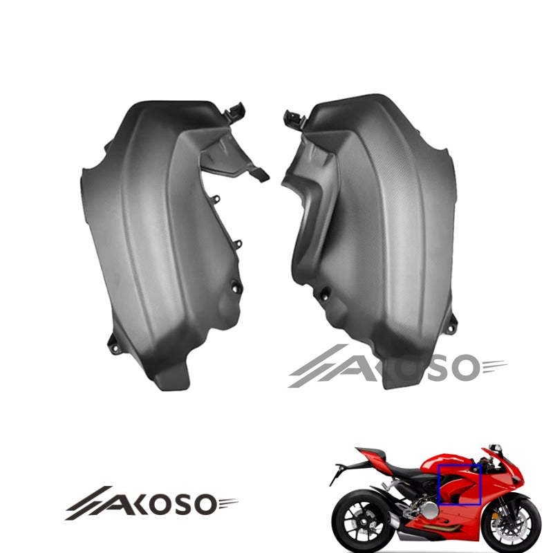 AKOSO 2020-2023 Ducati Panlgale V2 Carbon Fiber Side Cowl Fairing