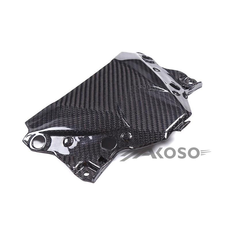 AKOSO 2024 Kawasaki Ninja ZX-6R Carbon Fiber Windshield Inboard Fairing Front Inner Panel