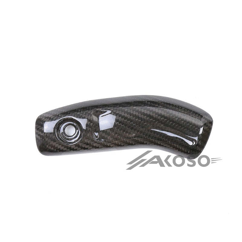 AKOSO 2021-2024 Honda CBR1000RR-R Carbon Fiber Motorcycle Exhaust Pipe Cover Muffler Heat Shield Guard