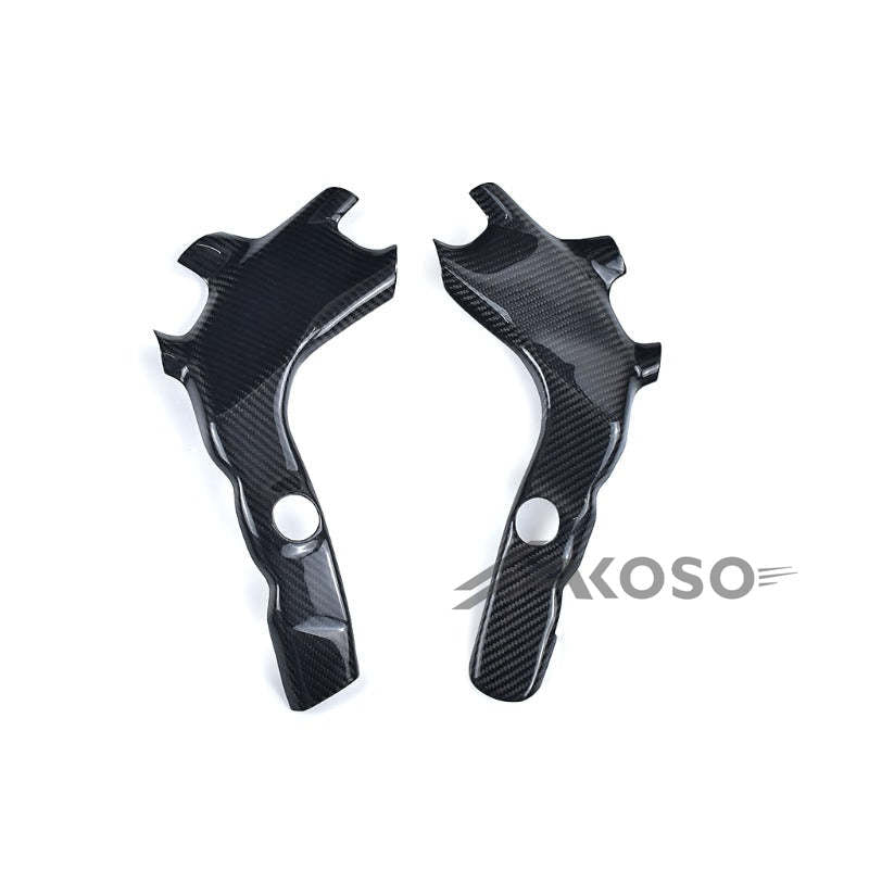 AKOSO 2020-2024 Kawasaki Ninja ZX-25R Carbon Fiber Motorcycle Accessories Frame Cover Side Fairing