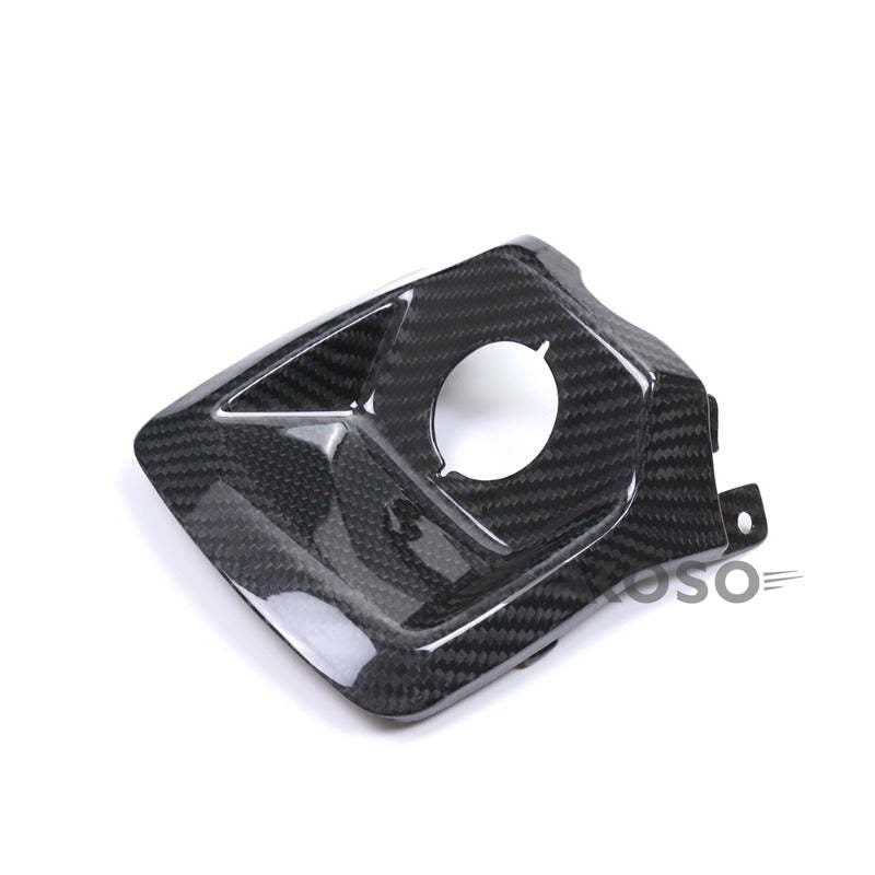 AKOSO CFMOTO 800NK 2023-2024 Carbon Fiber Accessories Motorcycle Key Switch Ignition Cover Fairing