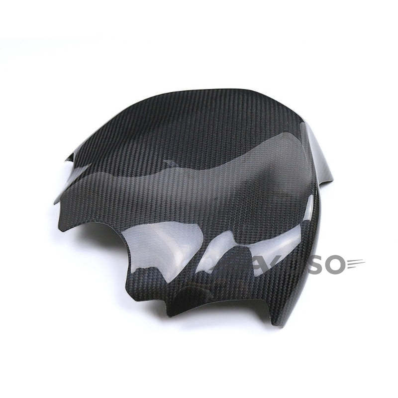 AKOSO 2014-2018 Honda CB650F CBR650F / 2019+ CB650R CBR650R Carbon Fiber Motorcycle Fuel Tank Cover Gas Tank Fairing Cover