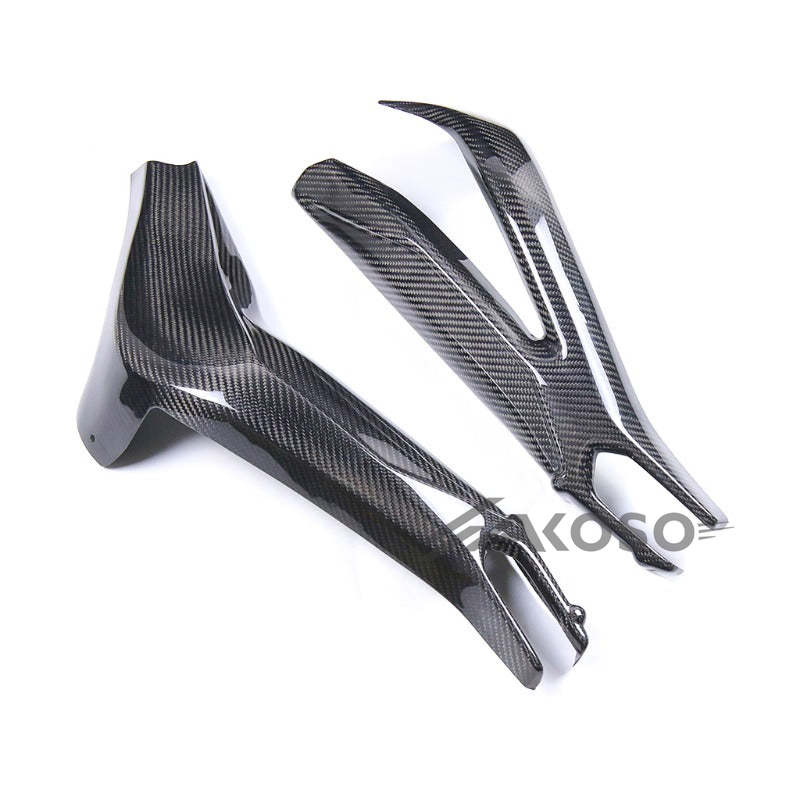 AKOSO 2014-2020 Yamaha MT09 FZ09 Carbon Fiber Motorcycle Swingarm Cover Panel Protector Guard