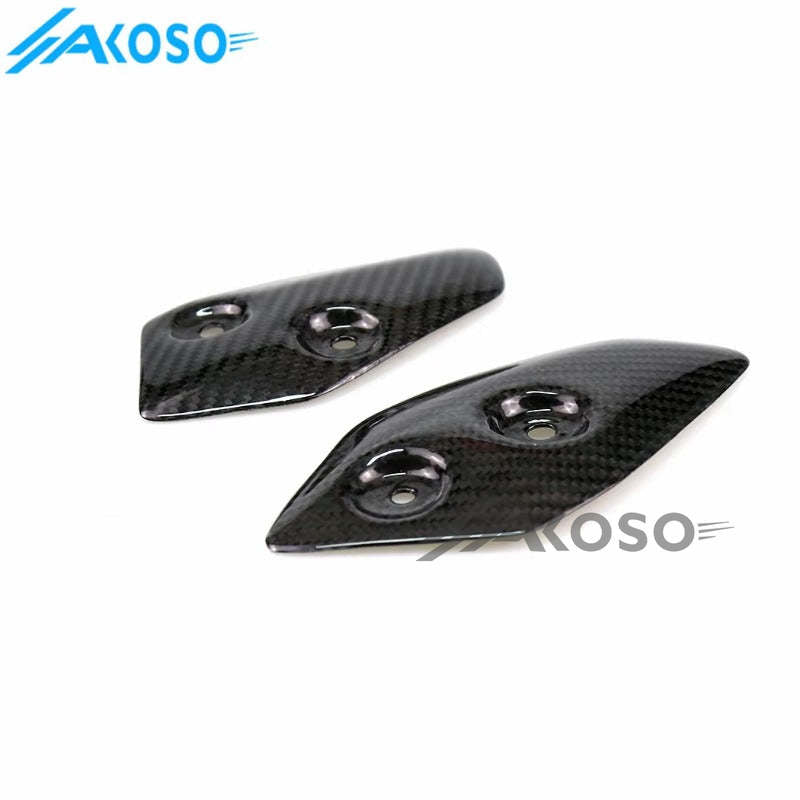 AKOSO Yamaha MT07 MT-07 2014-2017 Carbon Fiber Heel Guard Cover