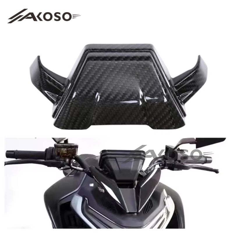 AKOSO 2023-2024 CFMOTO 800NK Carbon Fiber Instrument Lower Decorative Cover