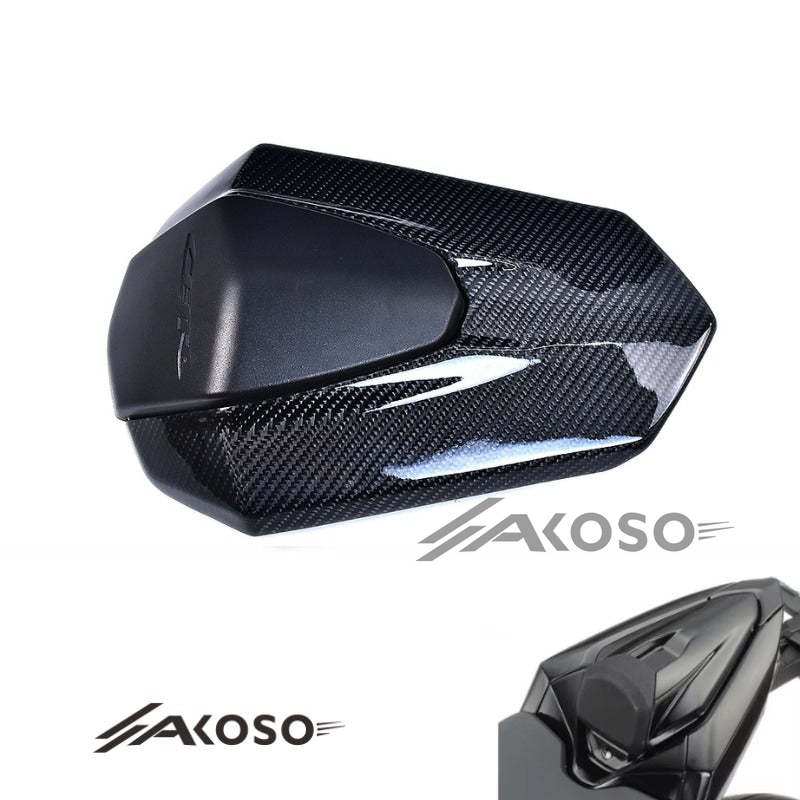 AKOSO 2017 2018 Honda CBR1000RR Carbon Fiber Motorcycle Rear Seat Cover Passenger Pillion Tail Seat Cowl Fairing