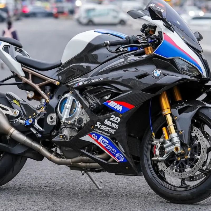 AKOSO 2019-2022 BMW S1000RR 100% Carbon Fiber Full Fairing Kits 27 Parts