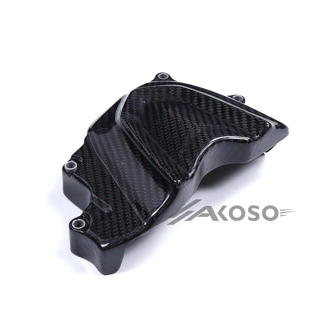 AKOSO 2019-2024 Kawasaki NINJA ZX-6R 636 Carbon Fiber Sprocket Cover Fairing