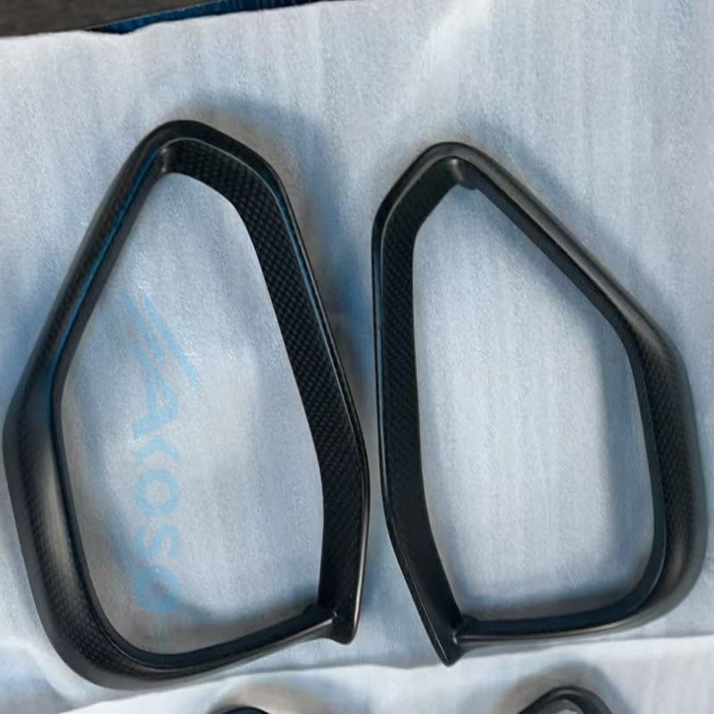 AKOSO 2023+ Ducati Diavel V4 Full Carbon Fiber Air Intake Front Small Side Panels