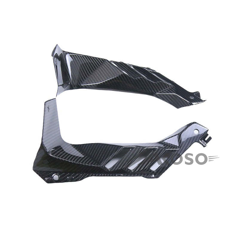 AKOSO 2021-2024 Kawasaki ZX10R ZX-10R Carbon Fiber Motorcycle Accessories Fairing Kit Dash Panel Side Cover