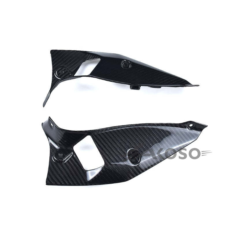 AKOSO 2020-2024 Kawasaki Z900 Carbon Fiber Motorcycle Front Inner Vent Side Cover Fairing Kit