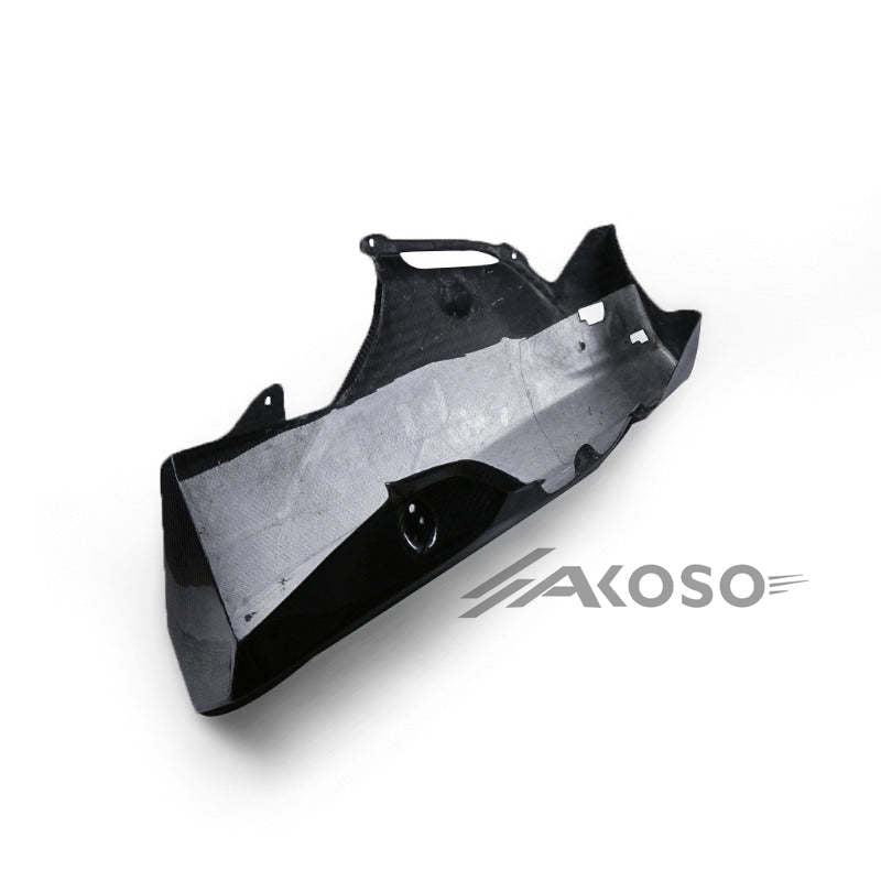 AKOSO 2017-2024 Yamaha R6 Carbon Fiber Belly Pan Lower Under Tray Fairing Accessories