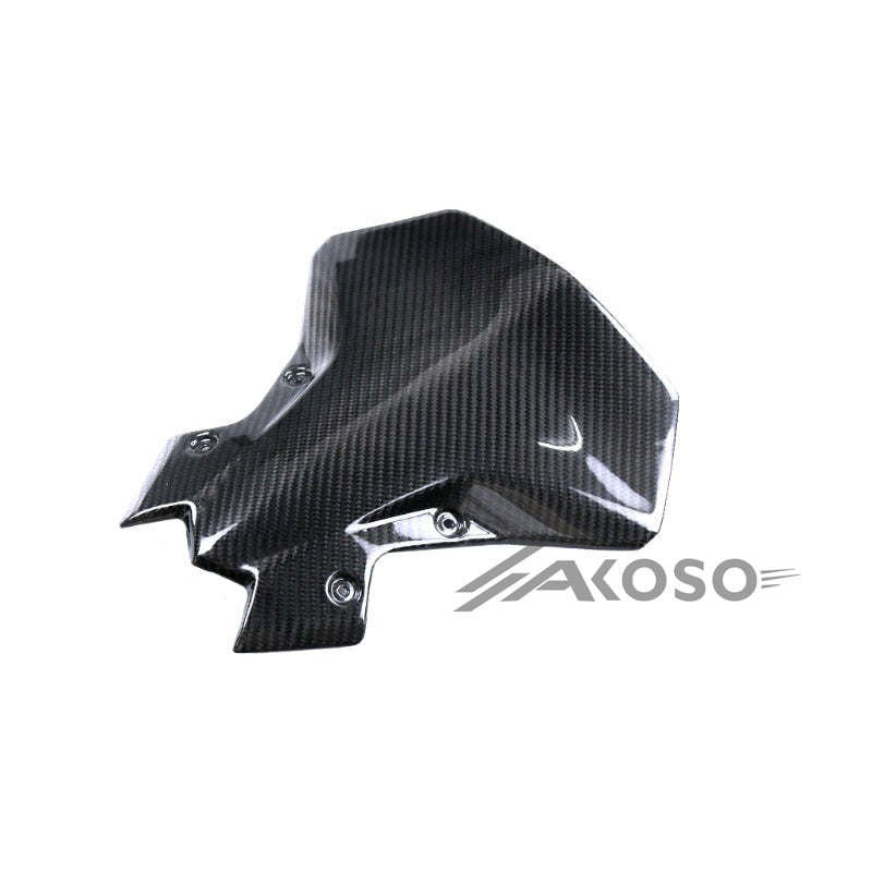 AKOSO 2020-2024 Kawasaki Z900 Carbon Fiber Motorcycle Front Wind Windshield Fairing Windscreen