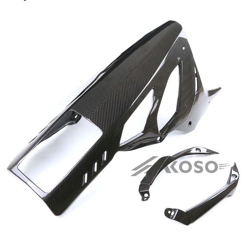 AKOSO BMW S1000RR 2023+ Carbon Fiber Belly Pan Undertray Lower Fairing