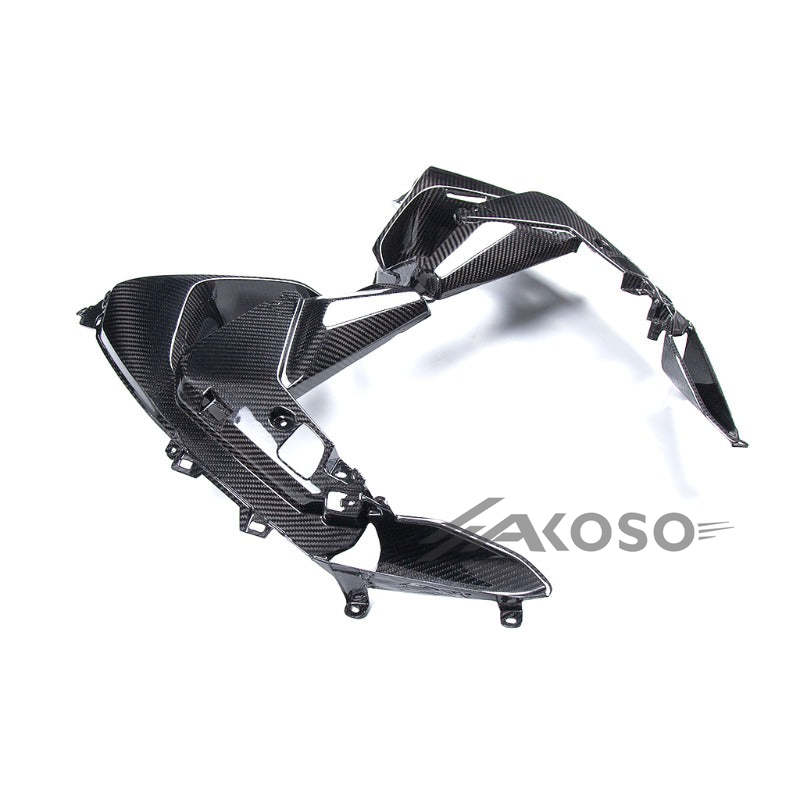 AKOSO 2023 2024 BMW R1300GS Dry Carbon Fiber Air Outlet Cover Airvent Cover Fairing