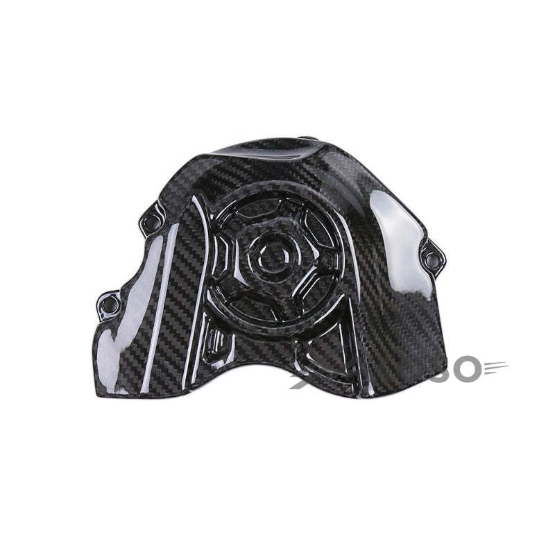 AKOSO 2021-2024 Kawasaki Ninja ZX10R ZX-10R Carbon Fiber Motorcycle Rear Chain Sprocket Cover Fairing Cowl