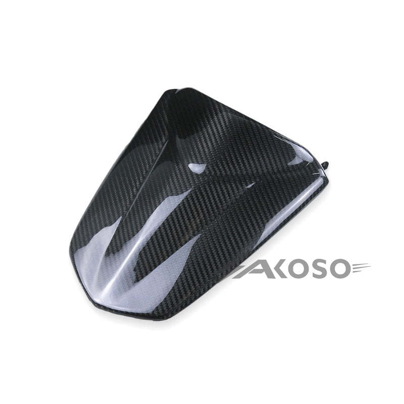 AKOSO 2019+ Honda CB650R CBR650R Carbon Fiber Rear Seat Cowl Pillion Passenger Cowl Seat Cover Fairing