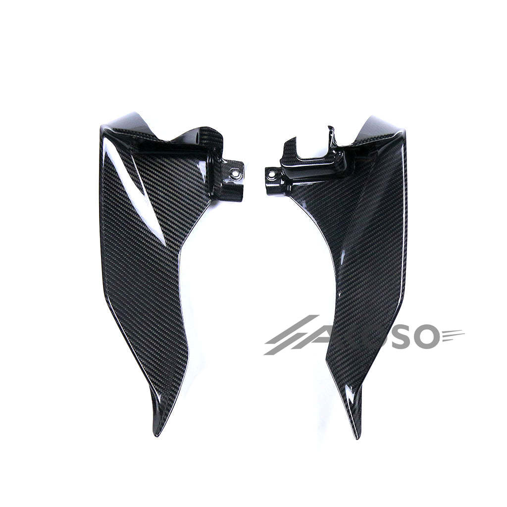 AKOSO Yamaha R1 2020-2024 Carbon Fiber Air Intake Cover Dashboard Side Panels Fairing Motorcycle