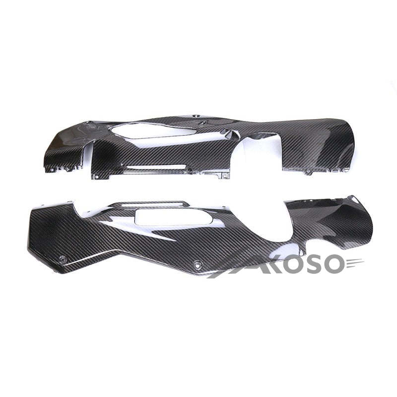 AKOSO 2021+ Aprilia RSV4 Carbon Fiber Belly Pan Abdominal Fairing Parts Kit