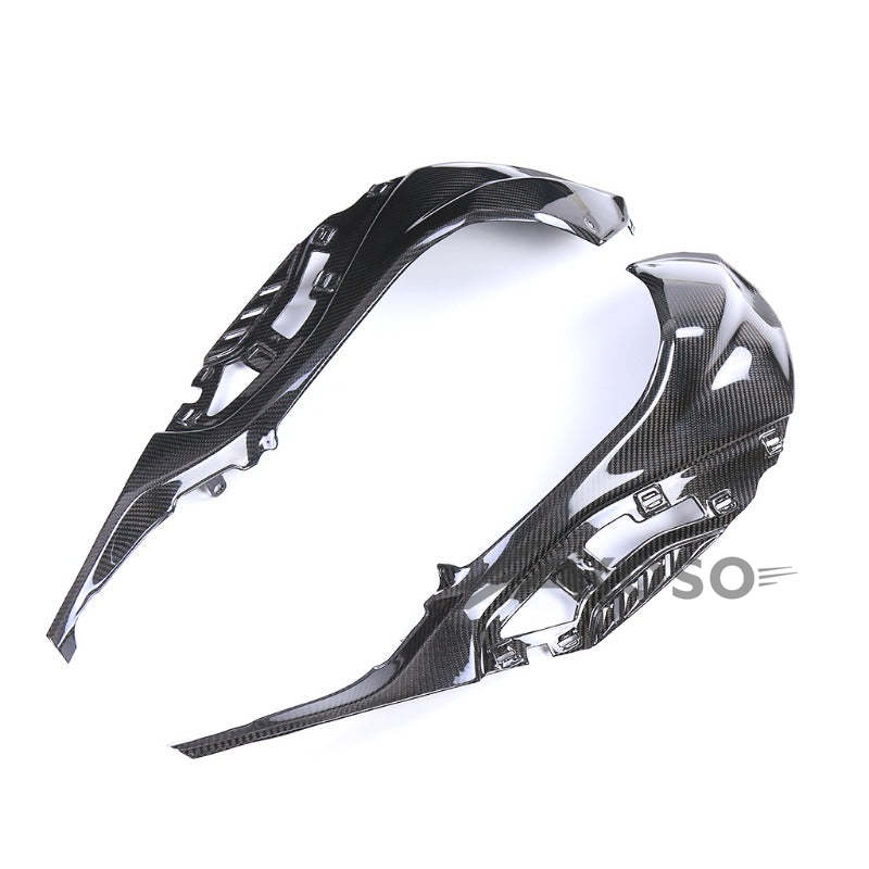 AKOSO 2019-2024 BMW S1000RR Carbon Fiber Fuel Tank Side Cover Side Panel